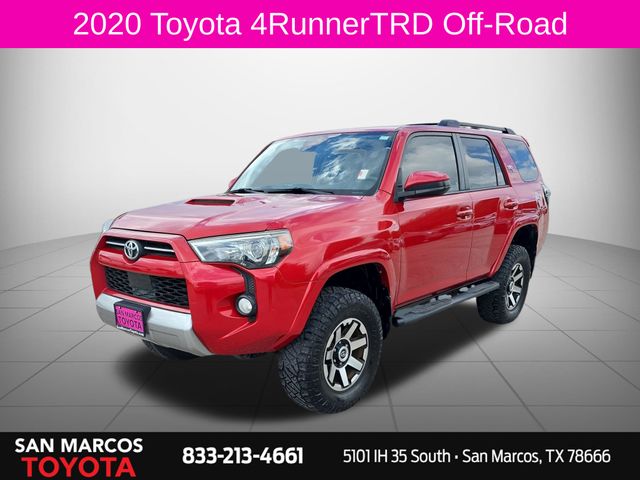 Barcelona Red Metallic 2020 Toyota 4Runner SUV / Crossover Four-Wheel Drive 5-Speed Automatic Overdrive