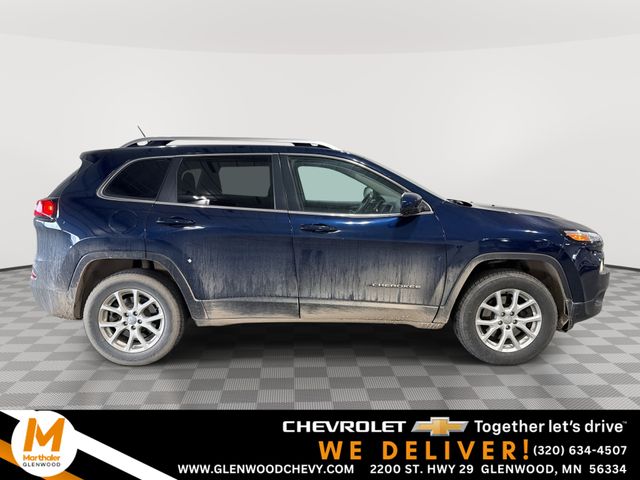 True Blue Pearlcoat 2014 Jeep Cherokee Latitude 4WD SUV / Crossover Four-Wheel Drive 9-Speed Automatic