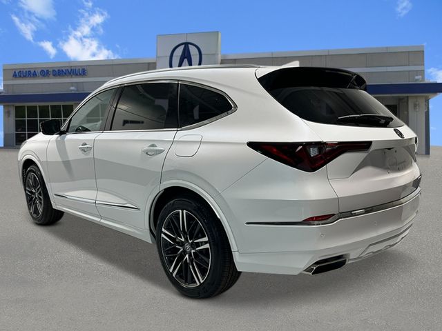 2026 Acura MDX Advance Package - Solar Silver Metallic exterior view 3