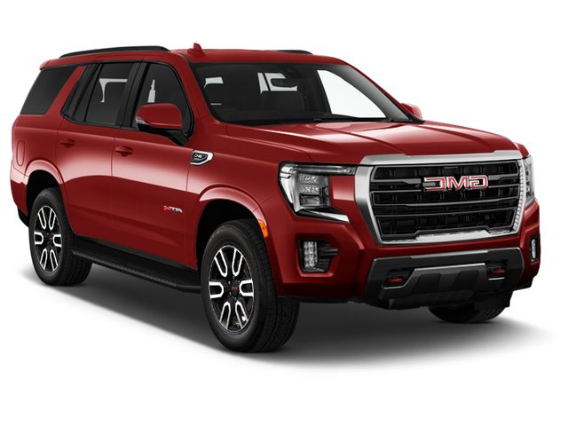 Volcanic Red Tintcoat 2025 GMC Yukon AT4 4WD SUV / Crossover Four-Wheel Drive 10-Speed Automatic