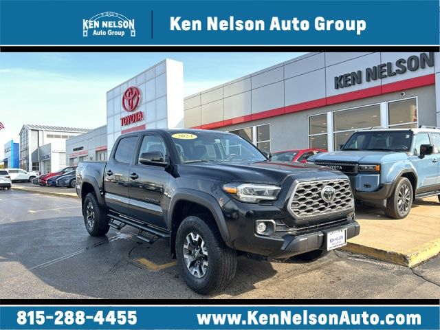 Black 2023 Toyota Tacoma Pickup Truck Four-Wheel Drive 6-Speed Automatic