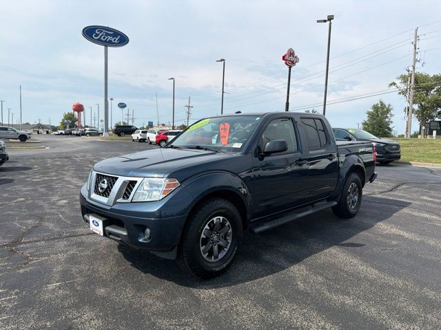 Arctic Blue Metallic 2016 Nissan Frontier Pickup Truck 4X2 5-Speed Automatic Overdrive