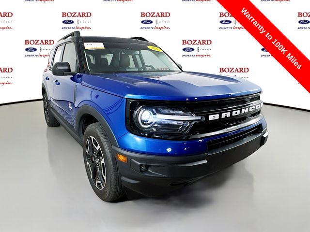 2023 Atlas Blue Metallic Ford Bronco Sport Outer Banks SUV