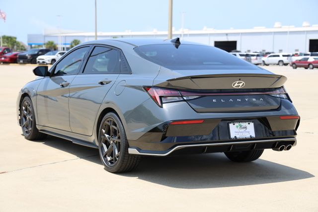 2024 Hyundai Elantra N Line Gray at Bayshore Chrysler Jeep Dodge Ram
