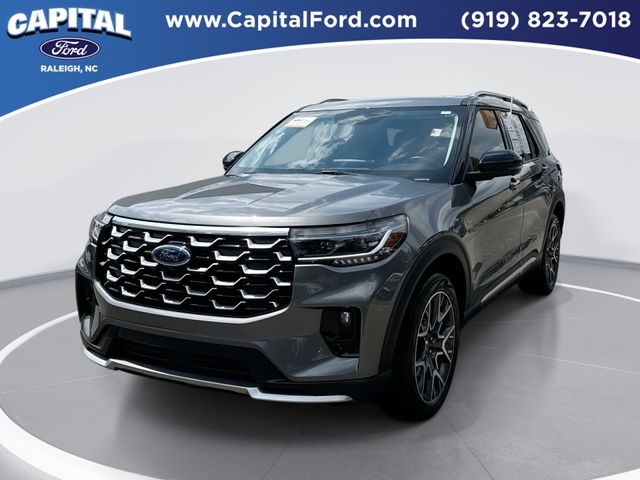 Carbonized Gray Metallic 2025 Ford Explorer SUV / Crossover All-Wheel Drive Automatic