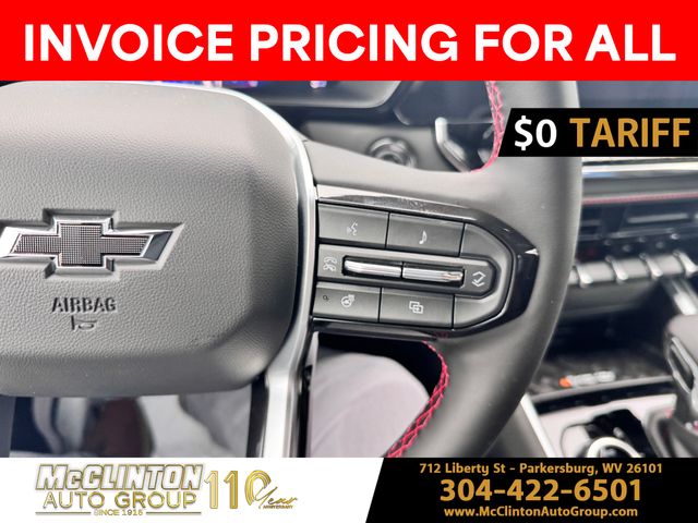 2025 Radiant Red Tintcoat Chevrolet Colorado Z71 4X4 Truck