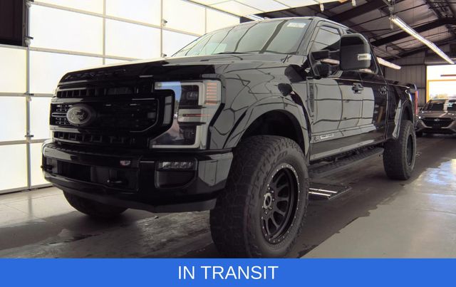Black Metallic 2022 Ford F-250 Super Duty Lariat Crew Cab 4WD Pickup Truck Four-Wheel Drive Automatic