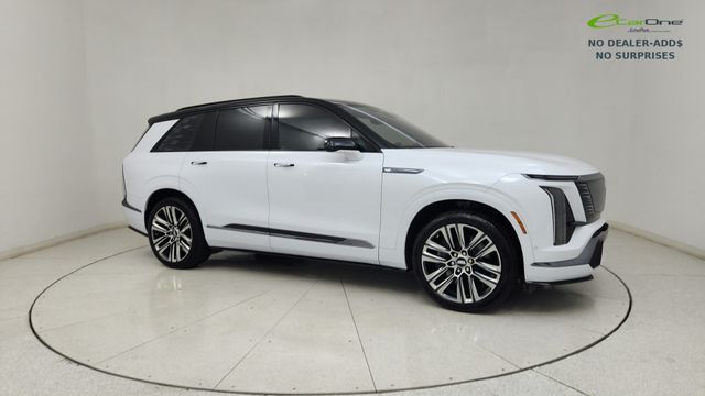 Vibrant White Tricoat 2026 Cadillac VISTIQ SUV / Crossover All-Wheel Drive 1-Speed Automatic