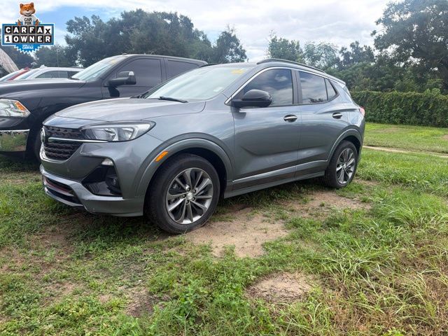 Satin Steel Gray Metallic 2020 Buick Encore GX SUV / Crossover Front-Wheel Drive Continuously Variable Transmission