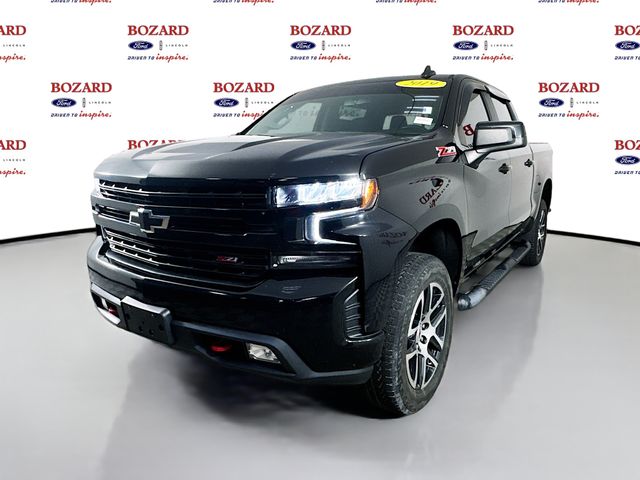 2019 Black Chevrolet Silverado 1500 LT Trail Boss 4X4 Truck
