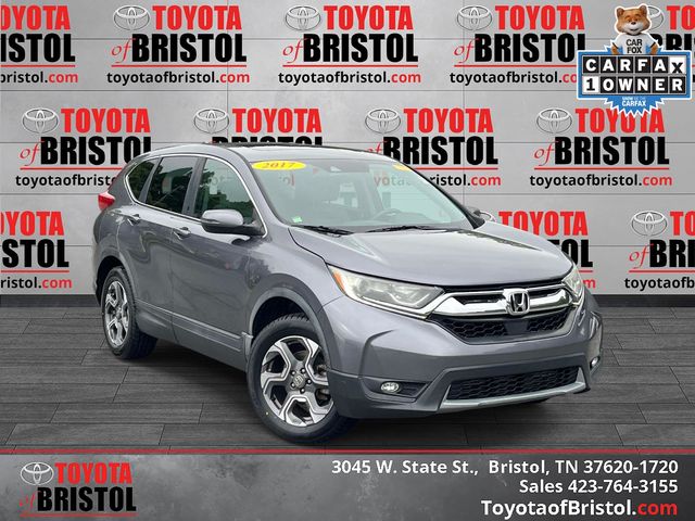 Gray (Gunmetal Metallic) 2017 Honda CR-V SUV / Crossover All-Wheel Drive Continuously Variable Transmission