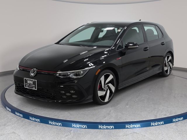 Black 2024 Volkswagen Golf GTI Hatchback Front-Wheel Drive 7-Speed Dual Clutch