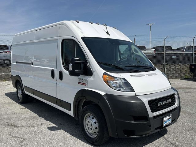 Bright White Clearcoat 2022 RAM ProMaster 2500 159 High Roof Cargo Van FWD Van Front-Wheel Drive 9-Speed Automatic