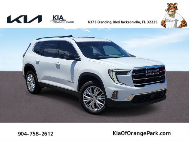 Summit White 2024 GMC Acadia SUV / Crossover Front-Wheel Drive 8-Speed Automatic