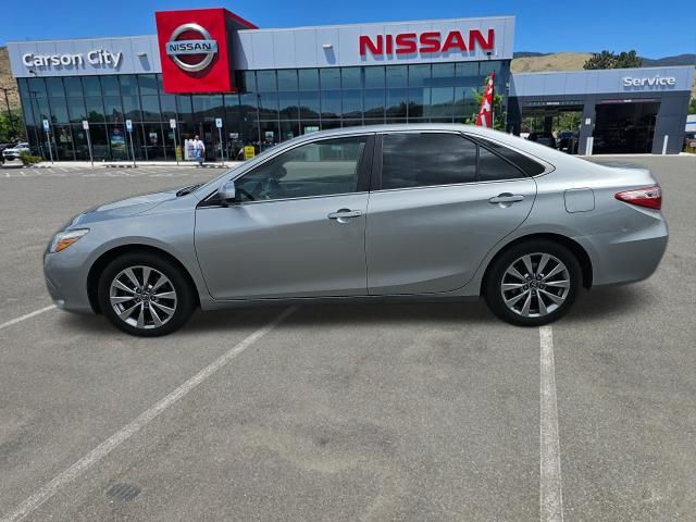 Celestial Silver Metallic 2016 Toyota Camry XLE Sedan Front-Wheel Drive 6-Speed Automatic