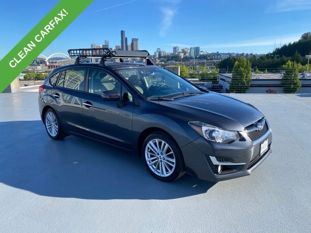 Dark Gray Metallic 2016 Subaru Impreza 2.0i Limited Hatchback AWD Hatchback Continuously Variable Transmission