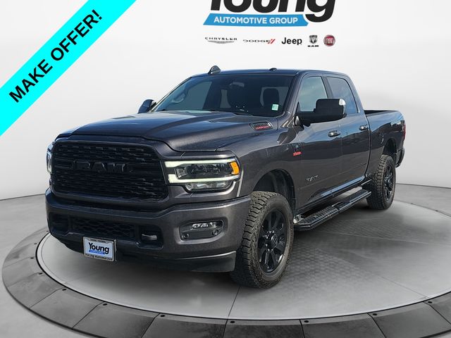 Gray (Granite Crystal Metallic Clearcoat) 2022 RAM 2500 Pickup Truck Four-Wheel Drive 6-Speed Automatic