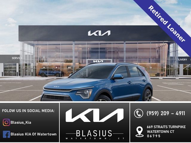 Mineral Blue 2025 Kia Niro EX FWD SUV / Crossover Front-Wheel Drive 6-Speed Dual Clutch