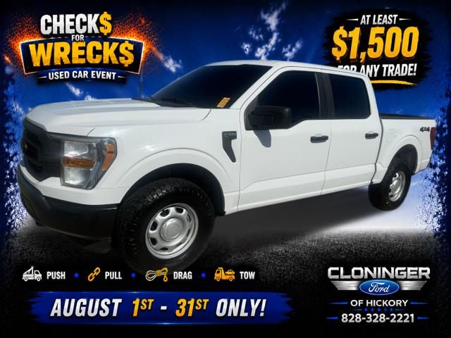 Oxford White 2021 Ford F-150 Pickup Truck Four-Wheel Drive Automatic