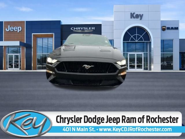 Black 2022 Ford Mustang GT Fastback RWD Coupe Rear-Wheel Drive Automatic
