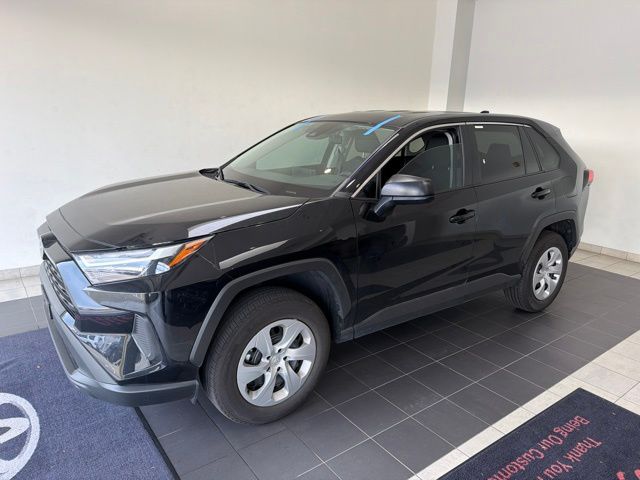 2025 Toyota RAV4 LE Black at Gullo Toyota