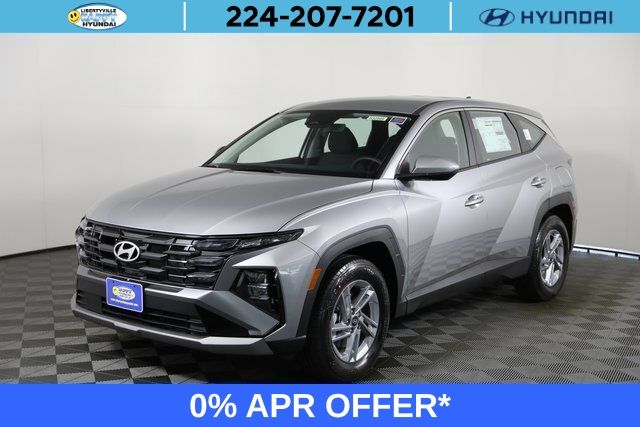Shimmering Silver 2026 Hyundai Tucson SUV / Crossover Front-Wheel Drive 8-Speed Automatic