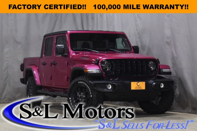 2024 Jeep Gladiator Willys Crew Cab 4WD