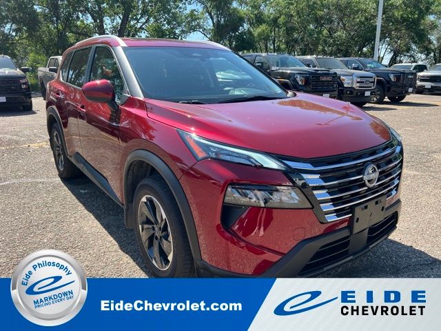 Red (Scarlet Ember Tintcoat) 2024 Nissan Rogue SUV / Crossover All-Wheel Drive Continuously Variable Transmission