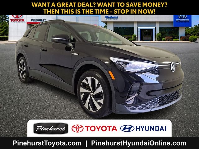 Black 2023 Volkswagen ID.4 SUV / Crossover Rear-Wheel Drive Automatic