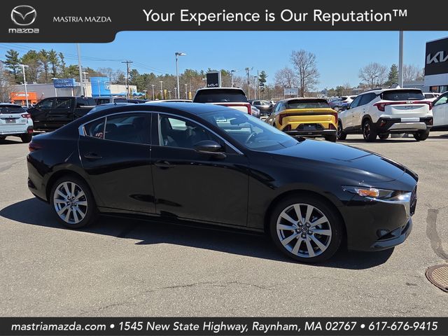 Jet Black Mica 2025 Mazda MAZDA3 2.5 S Preferred Sedan FWD Sedan Front-Wheel Drive 6-Speed Automatic