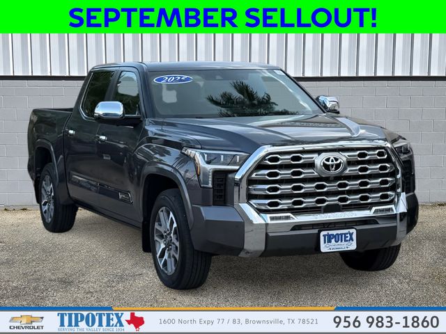 Magnetic Gray Metallic 2025 Toyota Tundra Pickup Truck Four-Wheel Drive Automatic