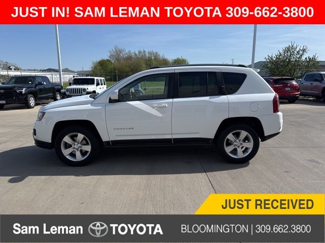 Bright White Clearcoat 2014 Jeep Compass Latitude 4WD SUV / Crossover Four-Wheel Drive 6-Speed Automatic
