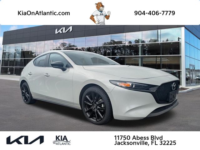 Ceramic White 2024 Mazda MAZDA3 2.5 S Select Sport Hatchback FWD Hatchback Front-Wheel Drive 6-Speed Automatic