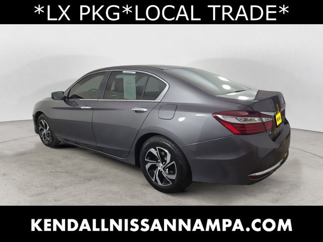 Gray 2017 Honda Accord LX FWD Sedan Front-Wheel Drive Continuously Variable Transmission