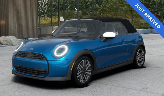 Icy Sunshine Blue Metallic 2026 MINI Cooper Convertible Front-Wheel Drive 7-Speed Automatic