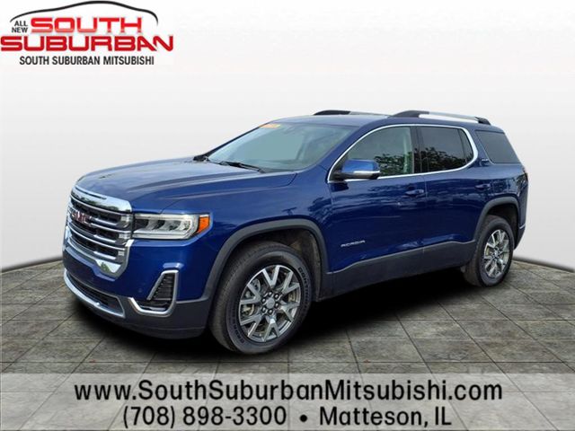 Ultra Blue Metallic 2023 GMC Acadia SLE AWD SUV / Crossover Four-Wheel Drive 9-Speed Automatic