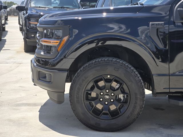 2025 Agate Black Metallic Ford F-150 STX 4X4 Truck