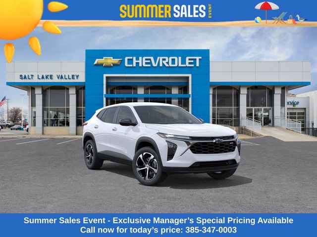Summit White 2026 Chevrolet Trax RS with 1RS FWD SUV / Crossover Front-Wheel Drive 6-Speed Automatic