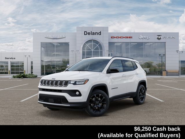 Bright White Clearcoat 2026 Jeep Compass SUV / Crossover Four-Wheel Drive 8-Speed Automatic