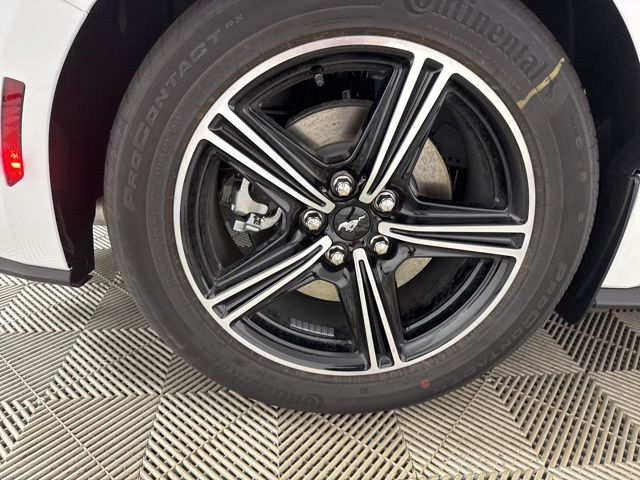 2025 Oxford White Ford Mustang EcoBoost RWD Coupe