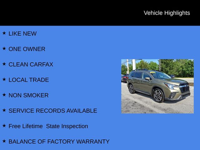 2023 Subaru Ascent Limited Brown at Luther Ford