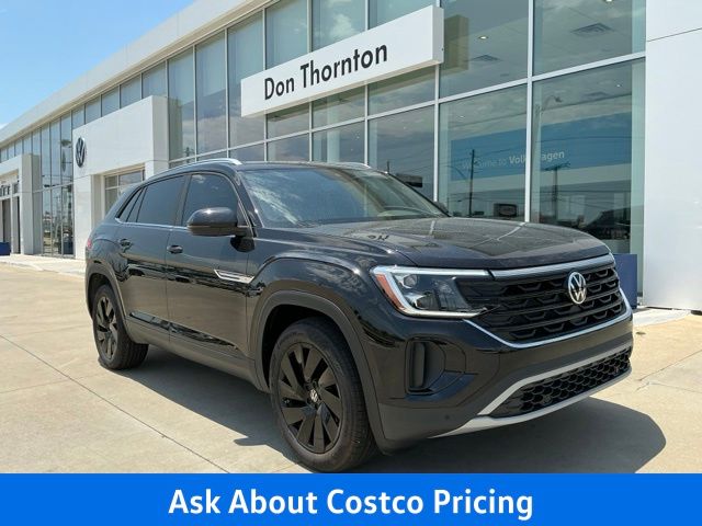 Deep Black Pearl 2026 Volkswagen Atlas Cross Sport SUV / Crossover All-Wheel Drive 8-Speed Automatic