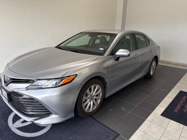 2018 Toyota Camry LE Silver at Genesis of Spring