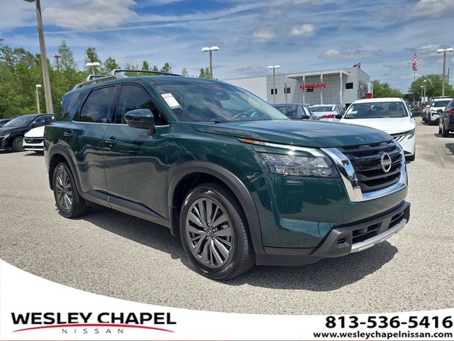 Black (Obsidian Green Pearl) 2025 Nissan Pathfinder SL FWD SUV / Crossover Front-Wheel Drive 9-Speed Automatic