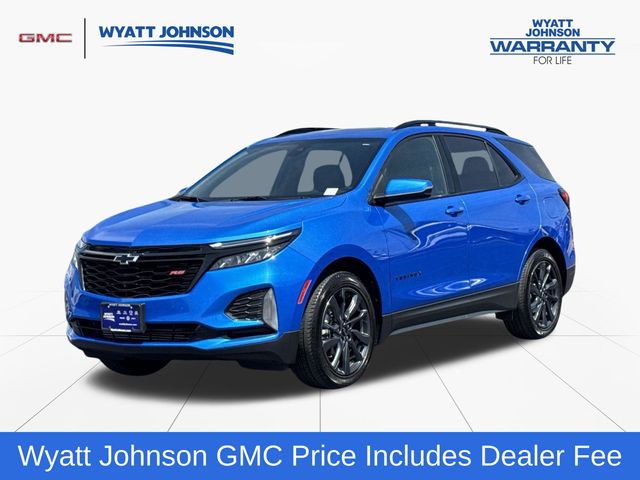 Riptide Blue Metallic 2024 Chevrolet Equinox RS with 1RS FWD SUV / Crossover Front-Wheel Drive 6-Speed Automatic Overdrive
