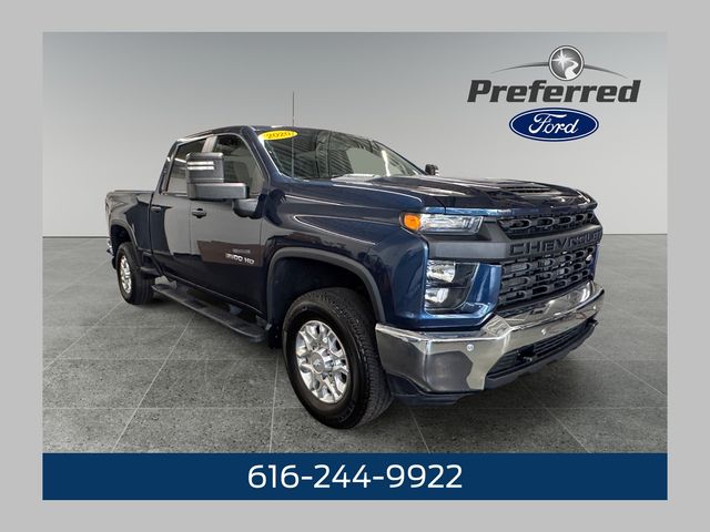 Northsky Blue Metallic 2020 Chevrolet Silverado 3500HD Pickup Truck Four-Wheel Drive Automatic