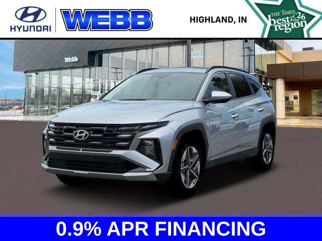 Shimmering Silver 2026 Hyundai Tucson SUV / Crossover Front-Wheel Drive 8-Speed Automatic