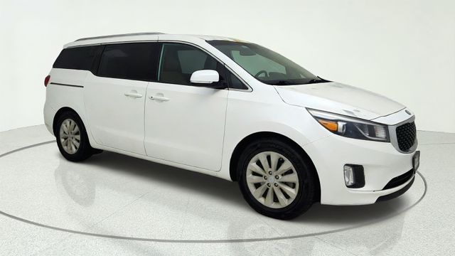 2016 Kia Sedona EX White at DeMontrond Automotive Group
