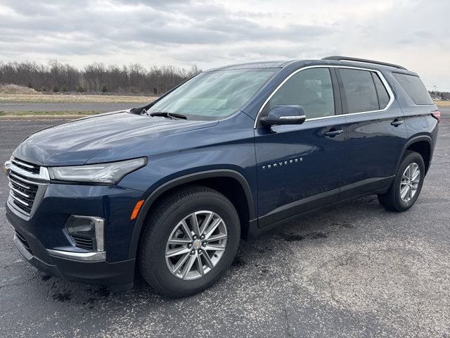 Northsky Blue Metallic 2023 Chevrolet Traverse LT Cloth AWD SUV / Crossover Four-Wheel Drive 9-Speed Automatic