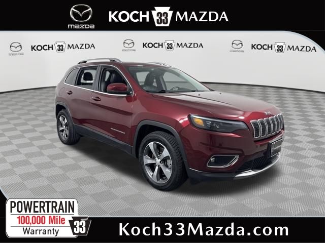 Velvet Red Pearlcoat 2019 Jeep Cherokee Limited 4WD SUV / Crossover Four-Wheel Drive 9-Speed Automatic